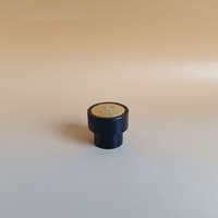Logotipo personalizado nuevo diseño cilindro botella de perfume tapa de plástico de lujo al por mayor para cosméticos