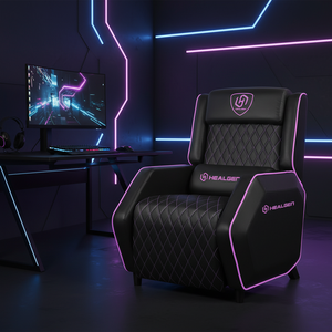 VANBOW HT-1016 Purple Custom PU Leather Extreme Gaming Sofa <strong>Chair</strong> USA - Product Image 1