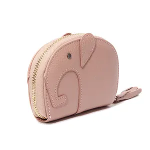 फैशन क्रिएटिव हाथी कार्ड बैग चमड़े के बैग और पर्स वॉलेट फैशनेबल महिलाओं के लिए