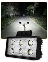 Projecteur de travail LED 4 pouces avec 6 puces LED, 10-60V, faisceau spot haute luminosité, lampe de conduite pour camion, tout-terrain, SUV, IP68, CE, ROHS