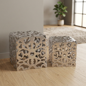 Aluminum <b>Stool</b> Set of <b>2</b> pcs - Product Image 3