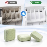 Tablettes nettoyantes professionnelles pour machines à glaçons, solution détartrante sans nickel pour machines résidentielles et commerciales