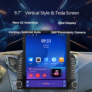 9.7 inch phổ Màn hình thẳng đứng Tesla phong cách 2DIN <span class=keywords><strong>Android</strong></span> Car đài phát thanh GPS navigation Car DVD Player Carplay <span class=keywords><strong>Android</strong></span> tự động - Product Image 3