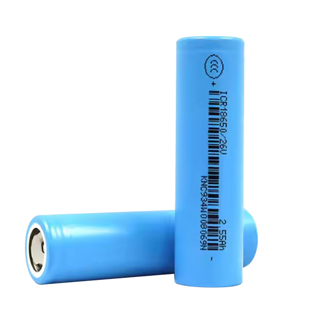 OEM ODM Customized 18650 Battery 26V 25500mAh 3C 3.6V 18650 ICR Lithium Ion Cylindrical Batteries