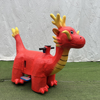 Trottinette Électrique Rouge pour Enfants avec Siège Sûr – Idéale pour la Location en Aire de Jeux Intérieure/Extérieure