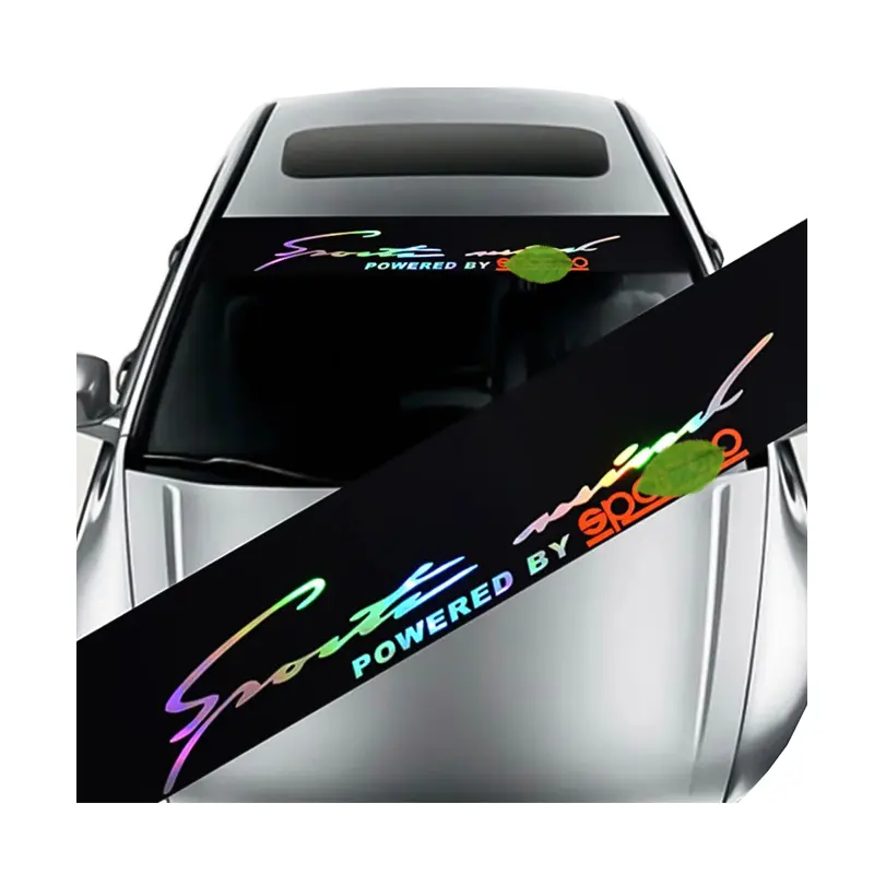 Benutzer definierte Auto Windschutz scheibe Aufkleber Design Auto Aufkleber Aufkleber Vinyl Fenster Logo Vinyl Auto Aufkleber gestanzte Aufkleber