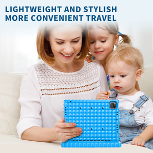 เคส HGD Universal Kids Cover สำหรับ iPad 10.2 (รุ่นที่ 9/8/7), สำหรับ iPad Air 3 ป้องกันการกระแทก เคสแท็บเล็ตสำหรับเด็กขนาด 10.5 นิ้ว ปรับแต่งได้ - Product Image 4