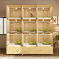Niches pour animaux de compagnie, chenils et cages d'extérieur robustes pour chiots, animaux de compagnie et pensionnat, idéal pour les magasins et les hôtels