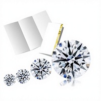 Diamantes Sueltos Brillantes Cultivados en Laboratorio, Pulidos, de 0.3ct, 0.4ct, 0.5ct, E VVS2, Excelente Calidad, para Joyería, Certificados por IGI