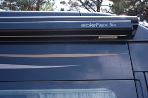 Điện <span class=keywords><strong>RV</strong></span> Side mái hiên với đèn LED hoàn chỉnh <span class=keywords><strong>PVC</strong></span> vải tán cho Camper Motorhome Caravan - Product Image 6