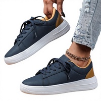 Chaussures de skate décontractées à lacets blanches, imprimé citrouille d'Halloween, tendance, polyvalentes, printemps, best-seller transfrontalier