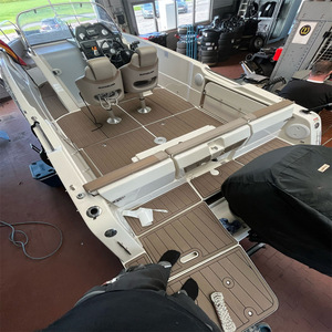Plancher en teck EVA Quicksilver Activ 755 Open Wood 2022, design moderne pour yachts et navires marins, installation facile par clic, best-seller sur eBay - Product Image 4