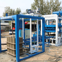 Kaidong-máquina de fabricación de bloques de cemento de QT4-15B, máquina de fabricación de bloques de hormigón de diseño de bricolaje