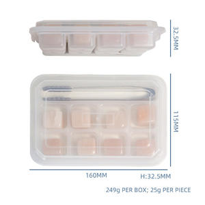 Juego de 8 pinzas de acero inoxidable y piedras enfriadoras <span class=keywords><strong>Wisky</strong></span> Material PP Caja de regalo de hielo para hombres - Product Image 4