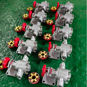 1.5KW ปั้มน้ำมันเกียร์สแตนเลสไฟฟ้าความจุในตัวเกรดอาหารแรงดัน0.4MPA มอเตอร์ระเบิด - Product Image 4