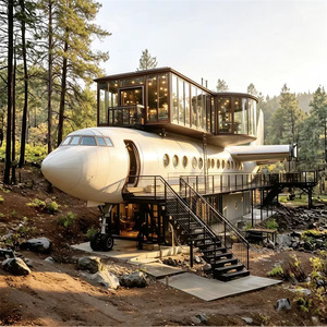 Grande Capsule Hôtelière en Forme d'<span class=keywords><strong>Avion</strong></span>, <span class=keywords><strong>Hôtel</strong></span> Blanc en Forme d'<span class=keywords><strong>Avion</strong></span>, Jet de Passagers Simulé, Bureaux en Aluminium de Style Spatial, Chine - Product Image 4