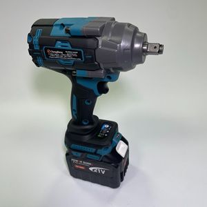 21V High Torque Heavy Duty Brushless Lithuim <b>Battery</b> Power Wrench 1/2" Rechargeable Portable Cordless Impact Wrenches - Product Image 3