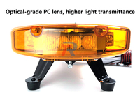 Neue 47 Zoll 120 cm 88 LED Auto-Warnleuchte Fahrzeugdach Bernsteinfarbene Notfall-Blinkleuchte Digitale Steuerung IP65 CE