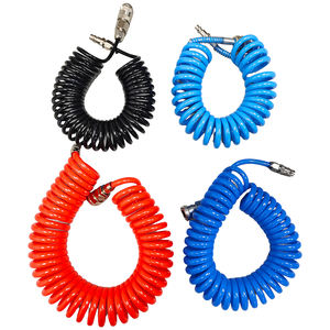 ท่อสปริงลม PU ทนทานพร้อมข้อต่อเร็วสำหรับเครื่องมือลม - Product Image 6
