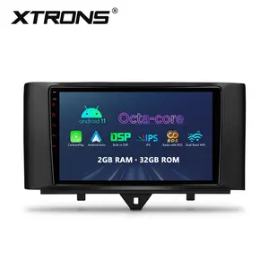 XTRONS อุปกรณ์เครื่องเสียงติดรถยนต์,หน้าจอสัมผัสขนาด9นิ้วเครื่องเล่นมีเดียสำหรับแอนดรอยด์สมาร์ทพร้อมระบบนำทาง GPS