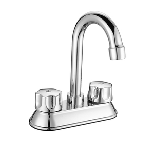 SANIPRO 4 pouces mexicain américain vente chaude Double poignée chaud froid mélange robinet d'eau salle de bain ABS plastique bassin robinet - Product Image 4