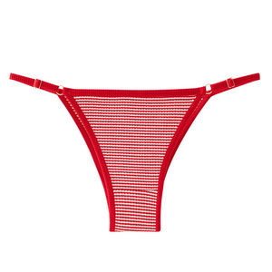 <span class=keywords><strong>Perizoma</strong></span> Sottile con Fibbia Regolabile e <span class=keywords><strong>Fascia</strong></span> Elastica Sexy, Mutandine da Donna <span class=keywords><strong>a</strong></span> Vita Bassa <span class=keywords><strong>a</strong></span> Righe, Taglie Forti - Product Image 4