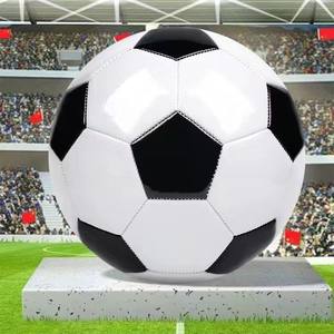 Ballon de football de taille 5, 19 cm, pour enfants et adultes, couture à la machine, entraînement, compétition, <span class=keywords><strong>test</strong></span>, ballon de football pour enfants - Product Image 3