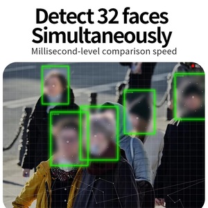 Cámara <span class=keywords><strong>CCTV</strong></span> de Reconocimiento Facial Multi-<span class=keywords><strong>Face</strong></span> de 5MP 8MP con Enfoque Amplio, Servidor WebRTC, RTMP, MQTT, SDK, API, Máquina de Asistencia Facial - Product Image 3