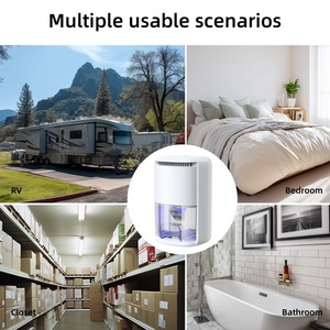 Nuovo Deumidificatore Portatile per Casa 1L, Deumidificatore per Ambienti con Spegnimento Automatico a Pieno Riempimento e Auto-Sbrinamento - Product Image 6