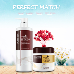 Champú de Marca Privada Karseell con Maca, Colágeno y Aceite de Argán, Reparador y Suavizante para Cabello Dañado, Profesional de Salón, OEM, Venta al Por Mayor - Product Image 3