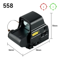 Collimateur holographique 5D Era 558, viseur point rouge, lunettes de visée G33/g43 3x G45 5x grossissement, montage en alliage d'aluminium tactique pour la chasse, Qd
