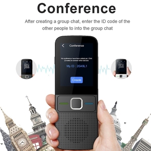 Traductor de Voz Inteligente Portátil WIFI <span class=keywords><strong>Berserk</strong></span> T10, Traductor IA en Tiempo Real para Viajes de Negocios, Máquina de Traducción - Product Image 5
