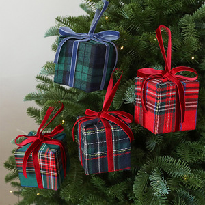 Adornos Navideños de PC Dorados: Copo de Nieve, Caramelo, Piña, Lazo, Trineo - Decoraciones Colgantes para Árbol de Navidad - Product Image 6