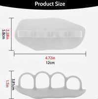 En gros, Grips de musculation en caoutchouc et silicone sans doigts pour soulevé de terre, pour hommes et femmes