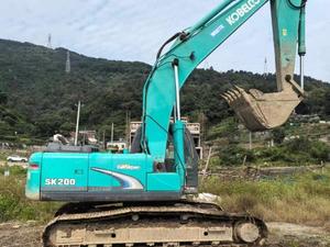 รถขุดตีนตะขาบขนาดกลางผลิตจากญี่ปุ่นน้ำหนัก20Ton SK200-8เครื่องยนต์ดั้งเดิม - Product Image 5