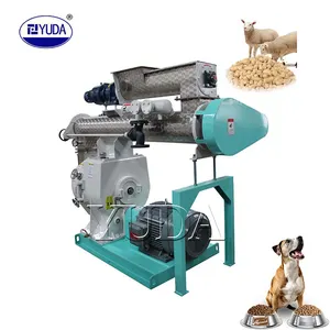 YUDA usage domestique moteur Diesel bétail canard alimentation moulin à granulés vache bouse fumier engrais prix de la Machine à granulés