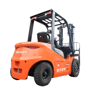 Truk Stacker Counterbalance Noblelift 3 Ton dengan Baterai Lithium 76.8V, Forklift Listrik Penggerak Empat Roda, Tinggi Angkat 2m hingga 7m - Product Image 2