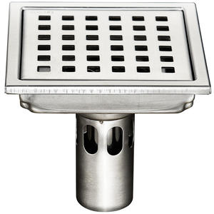 Drenaje de Agua para Ducha y Baño de Acero Inoxidable SUS 304, 110mm*110mm, 150mm*150mm - Product Image 2