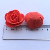 Drea Mariage DIY Roses en mousse réalistes faites à la main de 3,5 cm, 500 pièces, fleurs artificielles pour la fête des mères et Noël
