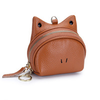 Dompet wanita merek Fashion ritsleting harian dompet kustom 2025 dompet grosir desainer hewan portabel kulit