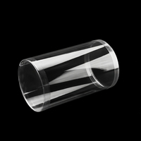 Emballage cylindrique personnalisé en acétate, tube d'emballage cylindrique, tube en plastique transparent PVC PET, emballage en tube cylindrique en plastique