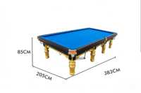 Table de billard de luxe sur mesure Dragonriver Factory, design moderne, 12 pieds, pour usage domestique, qualité tournoi, vente chaude