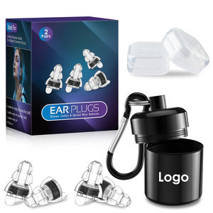 2ペア音楽ソフトシリコン耳栓ノイズリダクションコンサートノイズキャンセリング高忠実度耳栓 - Product Image 3