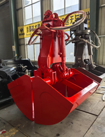 Godet hydraulique à grappin MONDE pour excavatrice, idéal pour le dragage des canaux fluviaux et les projets de retrait de silt