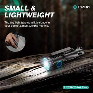 SOHOT potente táctico Led antorcha Flash Light Set Camping autodefensa 18650 batería recargable linterna - Product Image 5