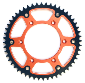 Piñón Trasero Híbrido de Acero y Aluminio OEM Personalizado 520 <span class=keywords><strong>42</strong></span> 53T para Motocicleta Todoterreno KTM 890 Adventure R - Product Image 1