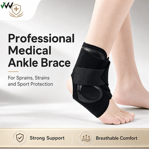 Soporte <span class=keywords><strong>de</strong></span> <span class=keywords><strong>Tobillo</strong></span> Médico Personalizado <span class=keywords><strong>de</strong></span> Fábrica, Estabilizadores Laterales Ajustables, Soporte <span class=keywords><strong>para</strong></span> Esguinces, Recuperación, Protección <span class=keywords><strong>para</strong></span> Baloncesto y <span class=keywords><strong>Voleibol</strong></span> - Product Image 5