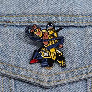 En gros, épingles en émail en alliage métallique à motifs de personnages de films et de dessins animés populaires, pour Halloween, la Fête nationale, les fêtes d'anniversaire et l'anime - Product Image 2