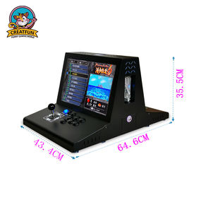 Mini Console Arcade a Gettoni <span class=keywords><strong>per</strong></span> <span class=keywords><strong>2</strong></span> <span class=keywords><strong>Giocatori</strong></span>, Macchina da Gioco Video da 17 Pollici in Vendita - Product Image 3