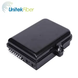 High Quality 8 16 Cores Sc Lc Pigtail Cable Termination Box PLC Splitter Plastic Ip65 1:16 1:8 Optical Distribution Boxes